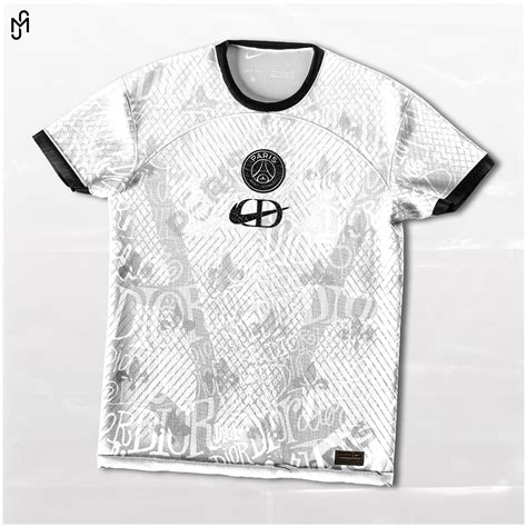 psg dior t shirt|PSG christian Dior.